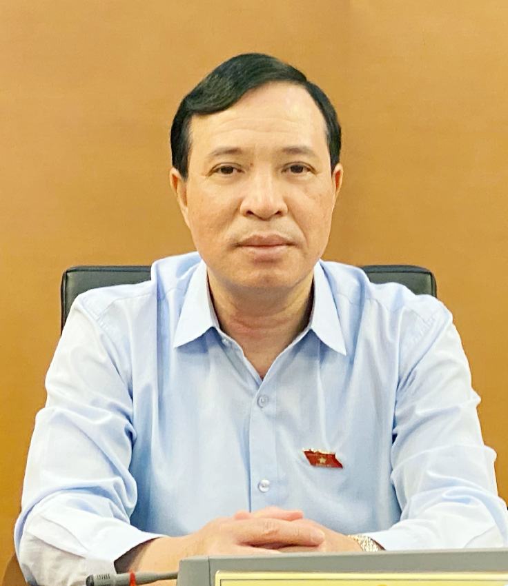Phó Bí thư Thường trực Tỉnh ủy, Trưởng Đoàn ĐBQH tỉnh Thanh Hóa Lại Thế Nguyên.